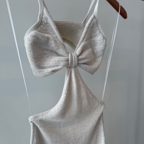 Cult Gaia SERITA MAXI DRESS Off-White Size XS - Picture 6 of 9